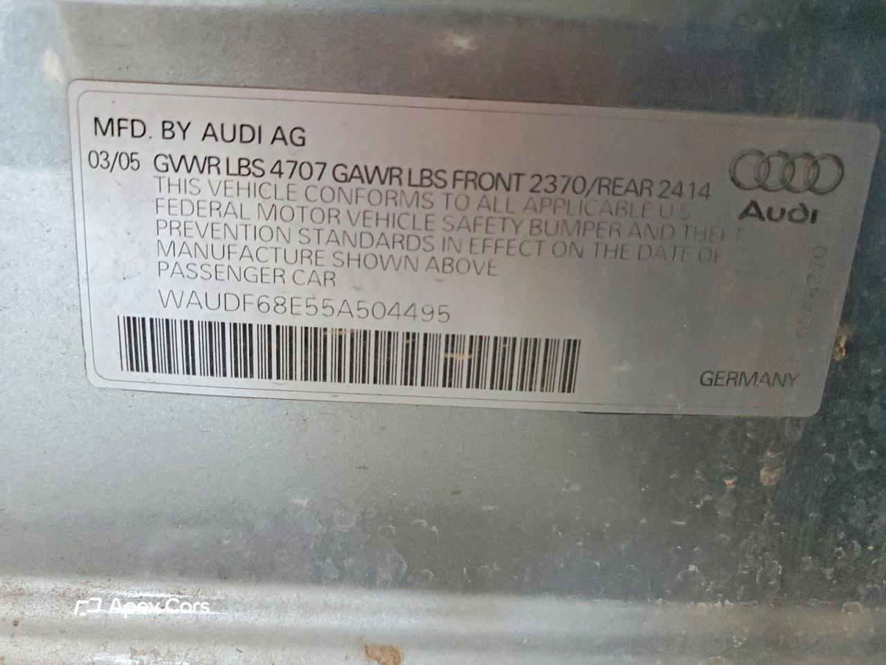 Audi A4 2005