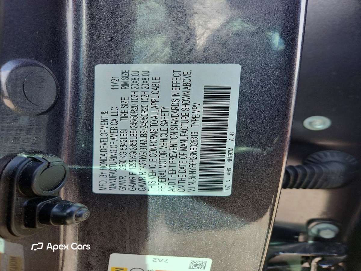 Honda Pilot 2022