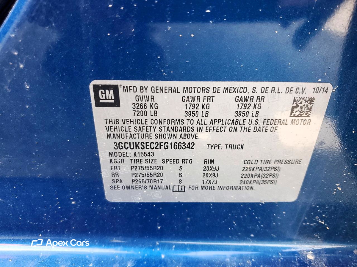 Chevrolet Silverado 2015