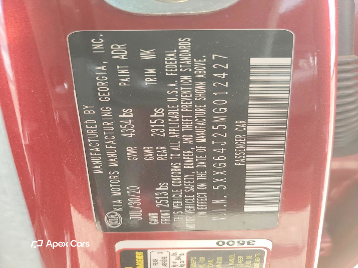 Kia K5 2021