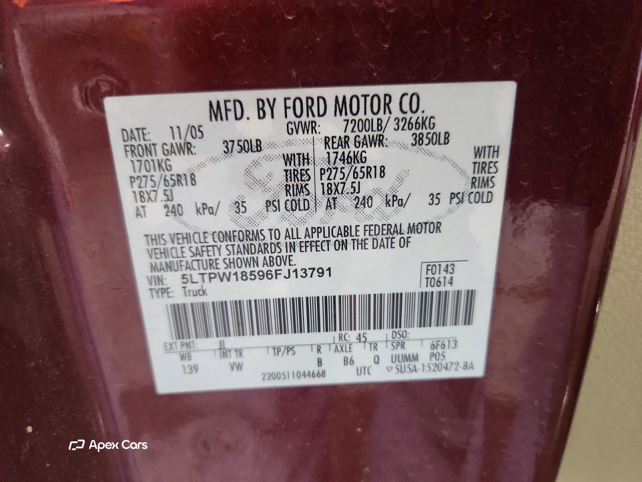 Lincoln Mark LT 2006