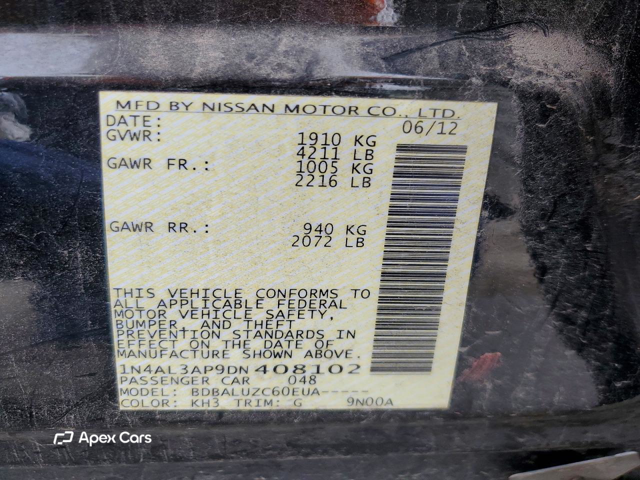 Nissan Altima 2013