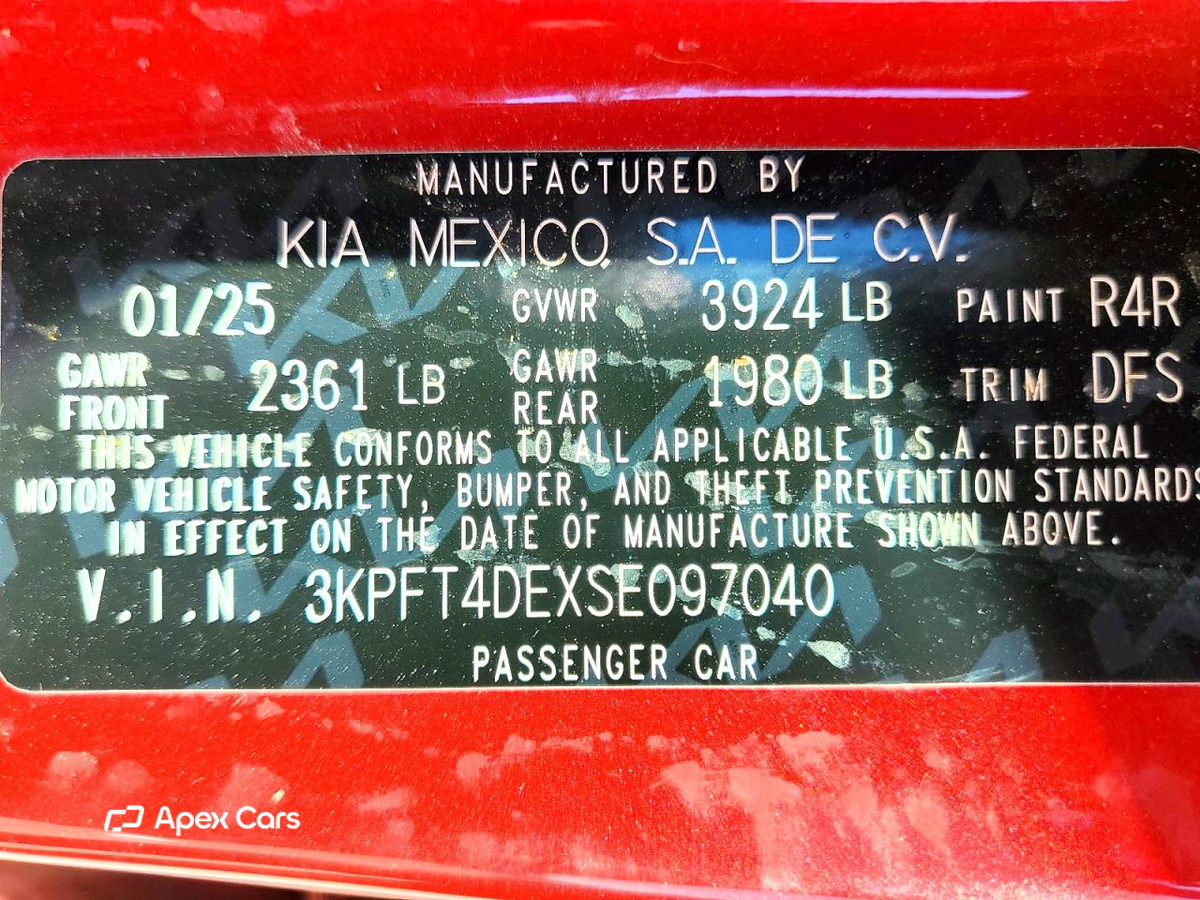 Kia K4 2025