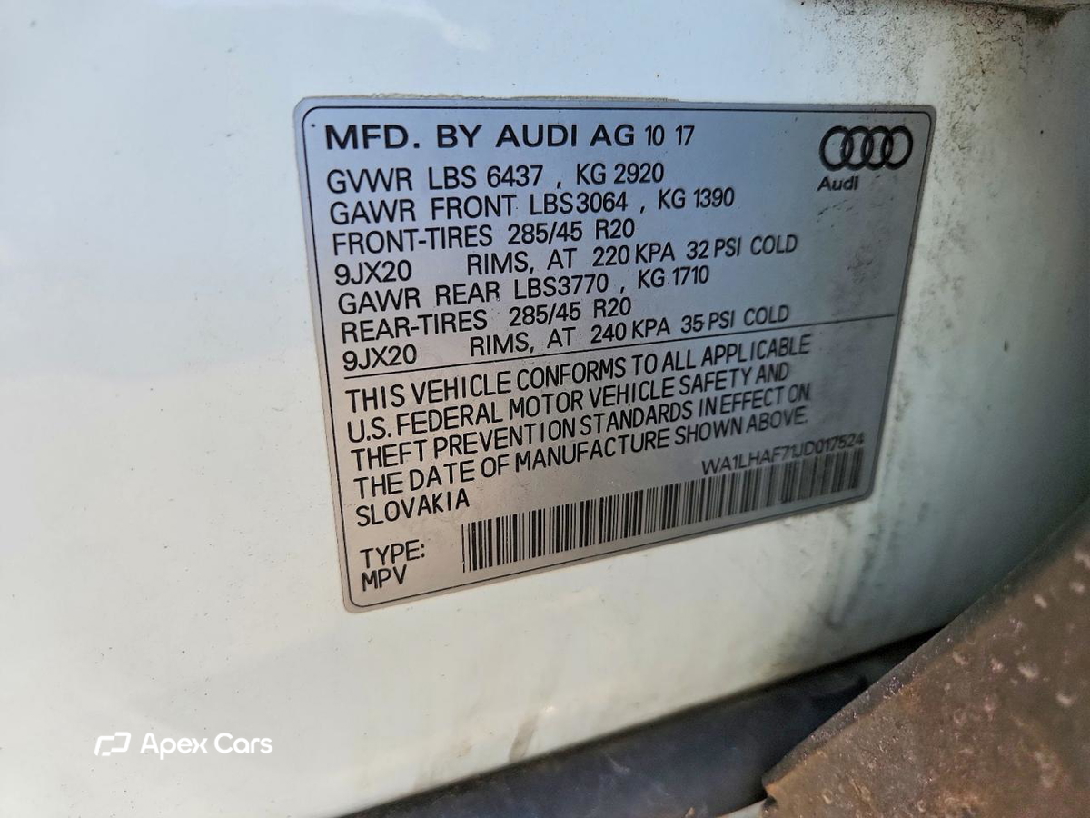 Audi Q7 2018