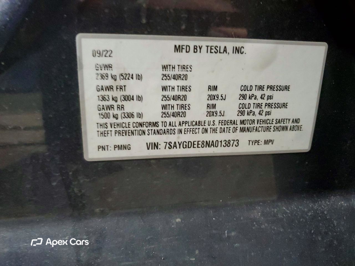 Tesla Model Y 2022