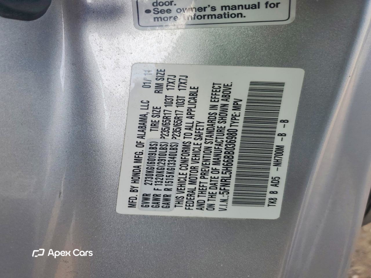Honda Odyssey 2011