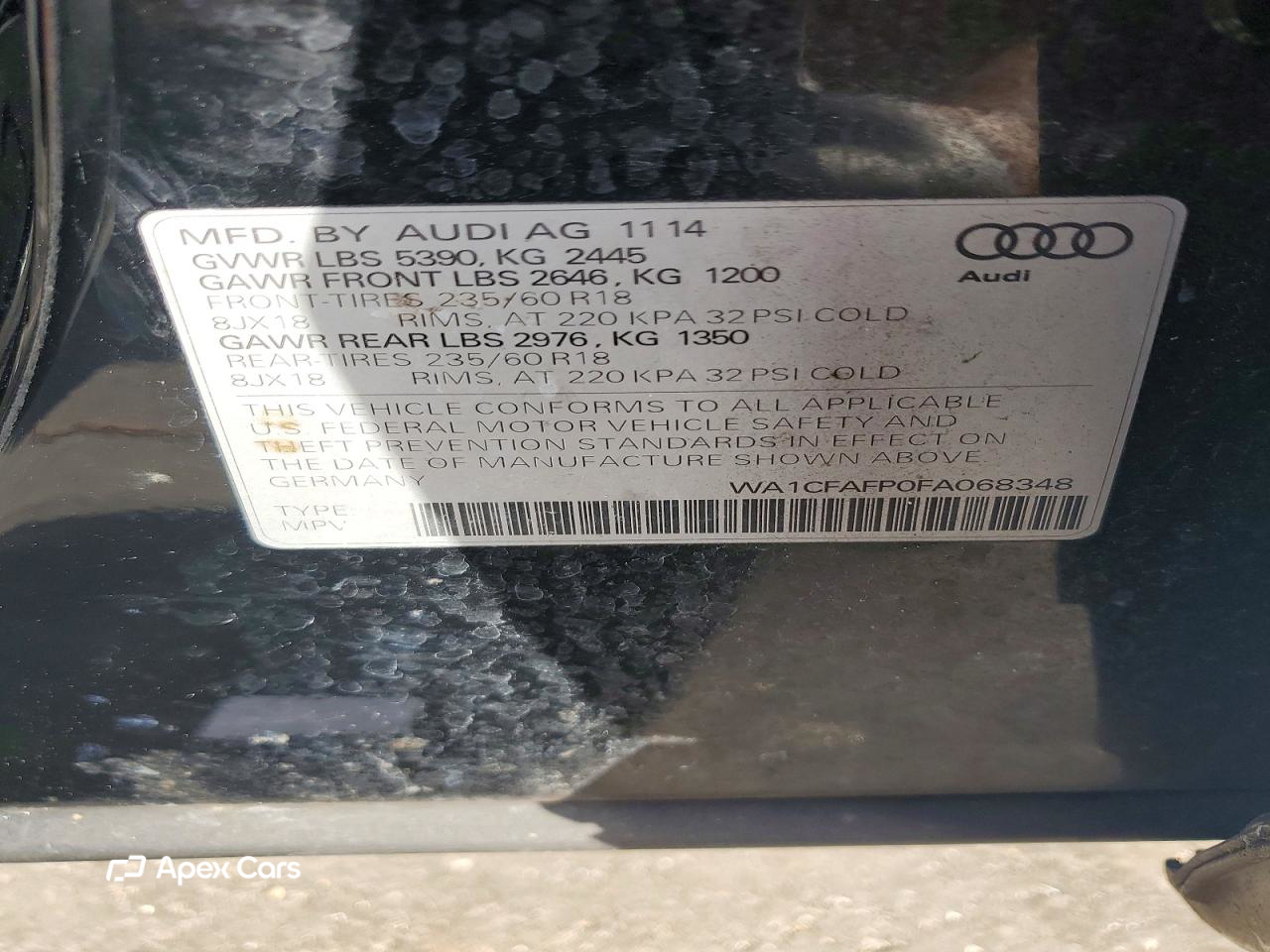 Audi Q5 2015