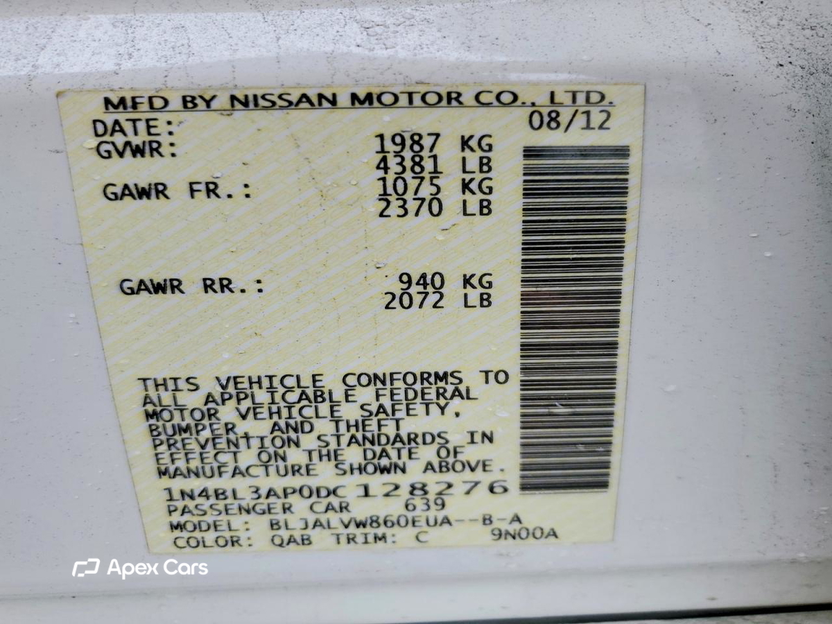 Nissan Altima 2013