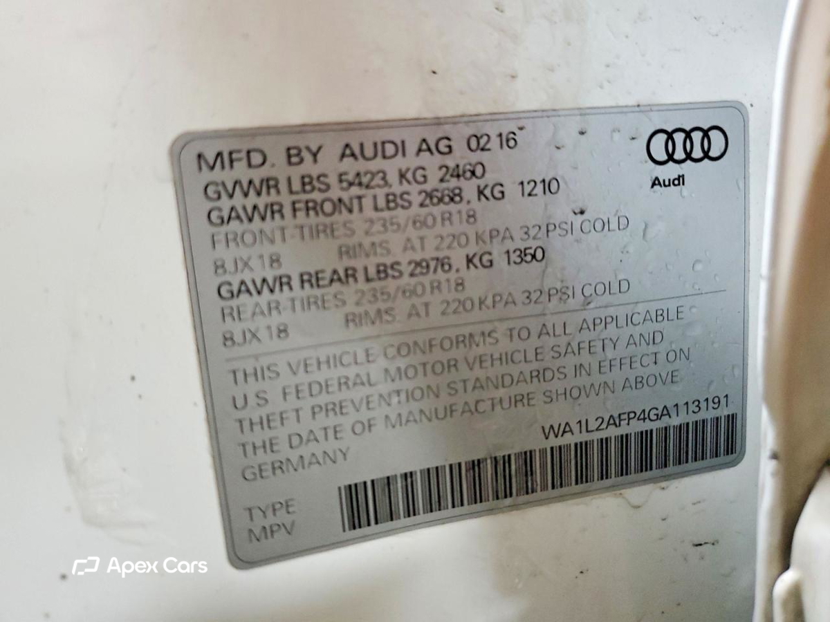 Audi Q5 2016