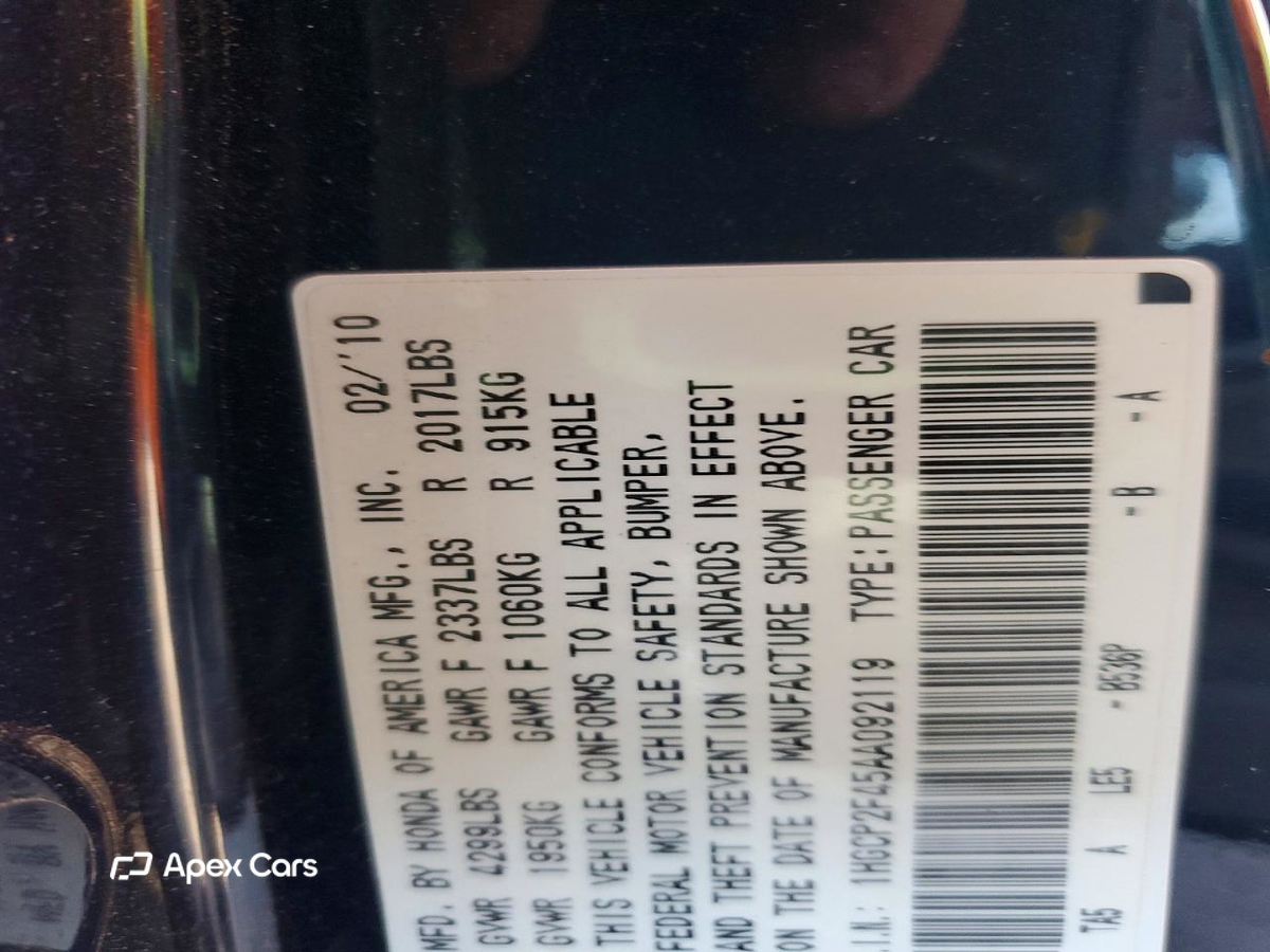 Honda Accord 2010