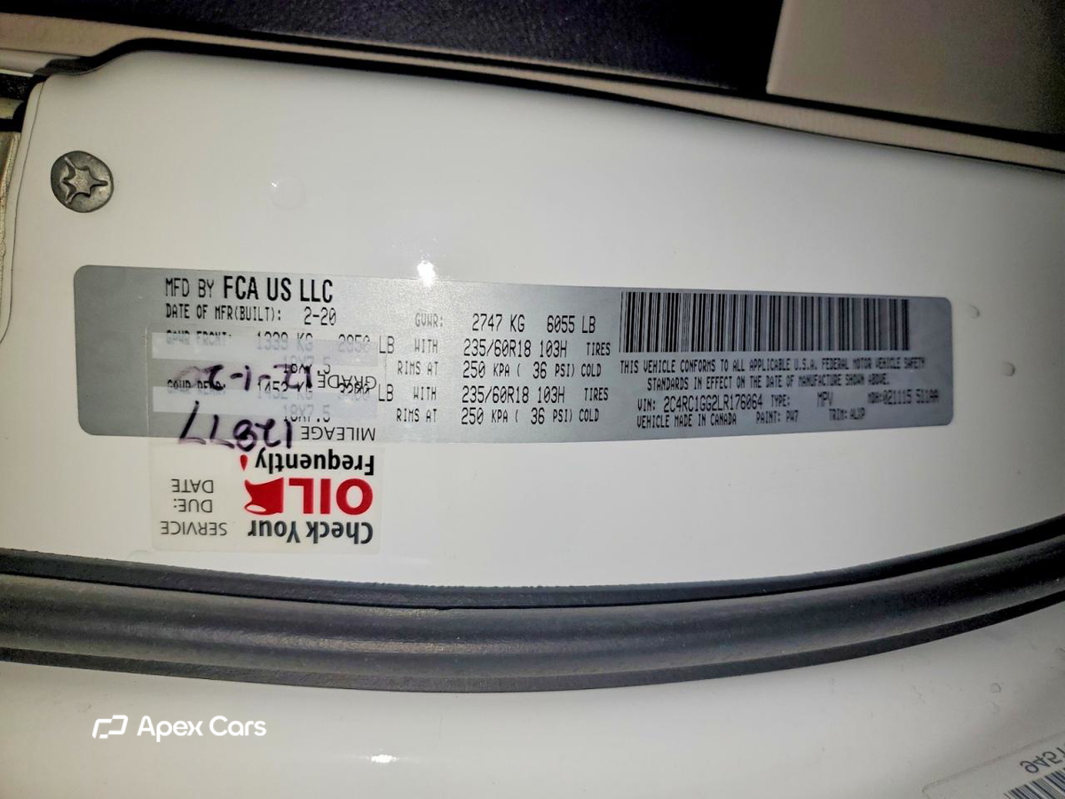 Chrysler Pacifica 2020