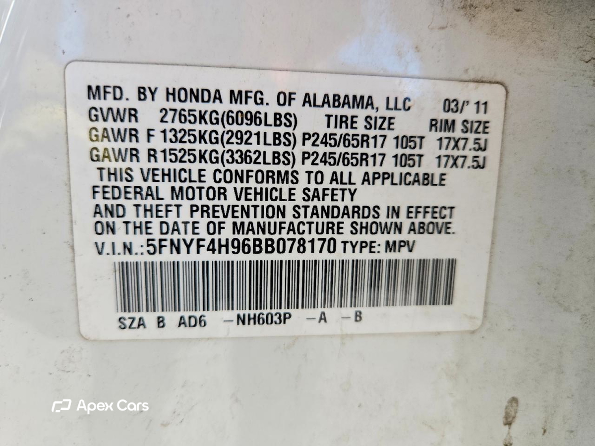 Honda Pilot 2011