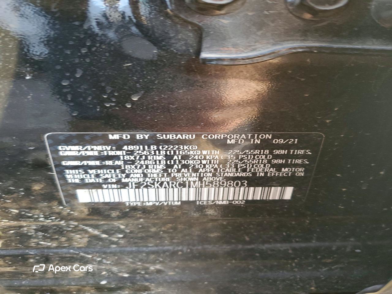 Subaru Forester 2021
