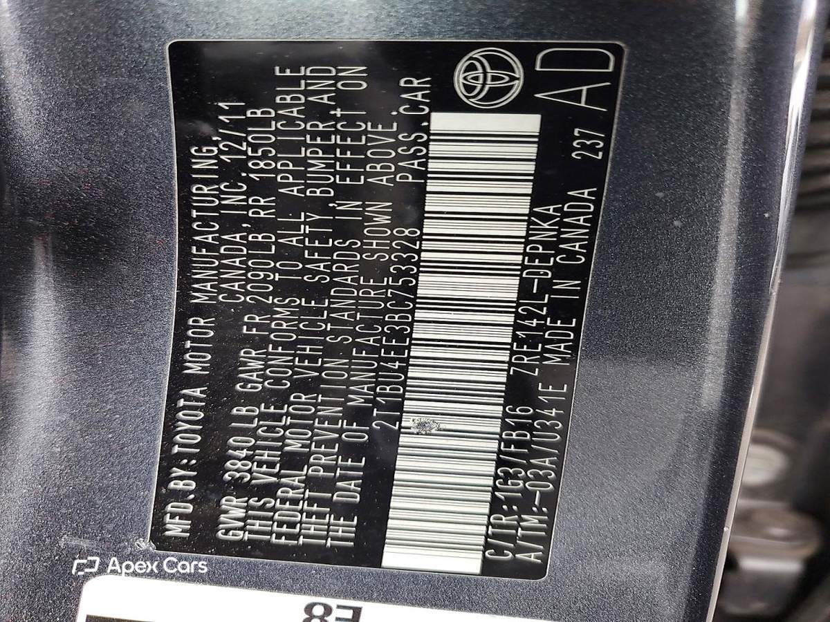 Toyota Corolla 2011
