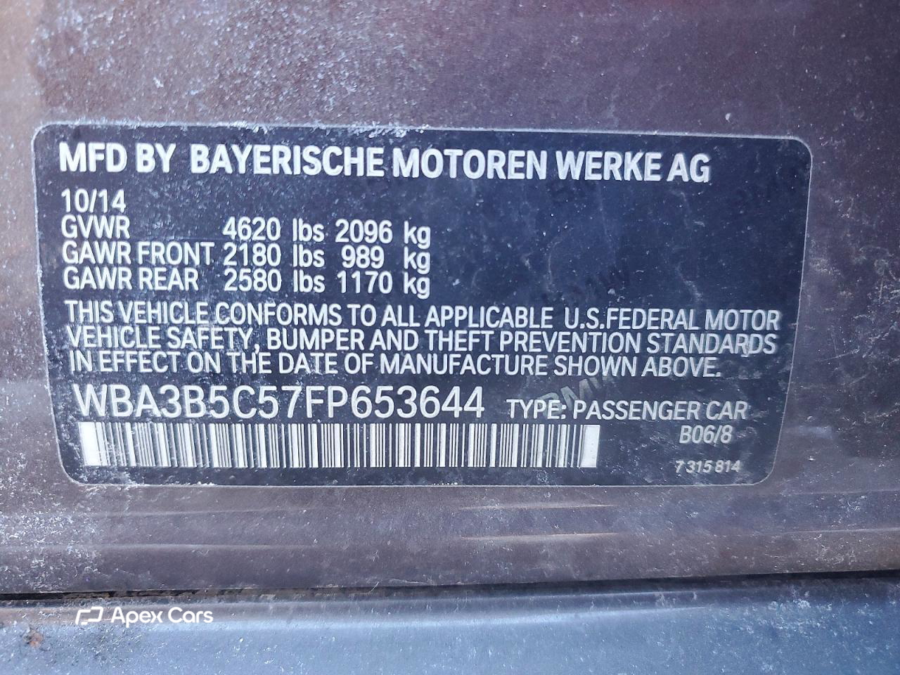 BMW Series 3 2015