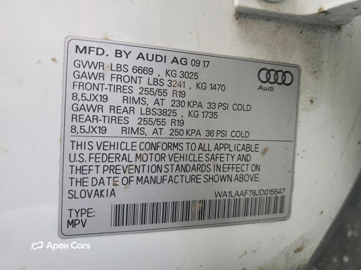 Audi Q7 2018