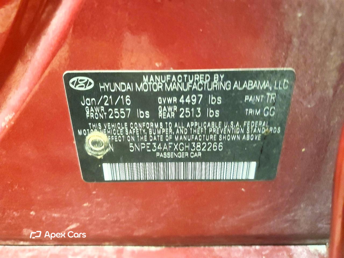 Hyundai Sonata 2016