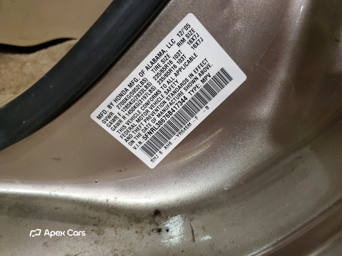 Honda Odyssey 2006