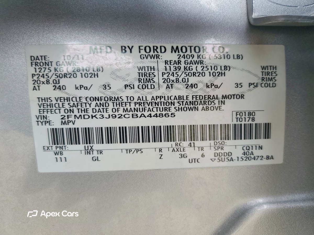 Ford Edge 2012