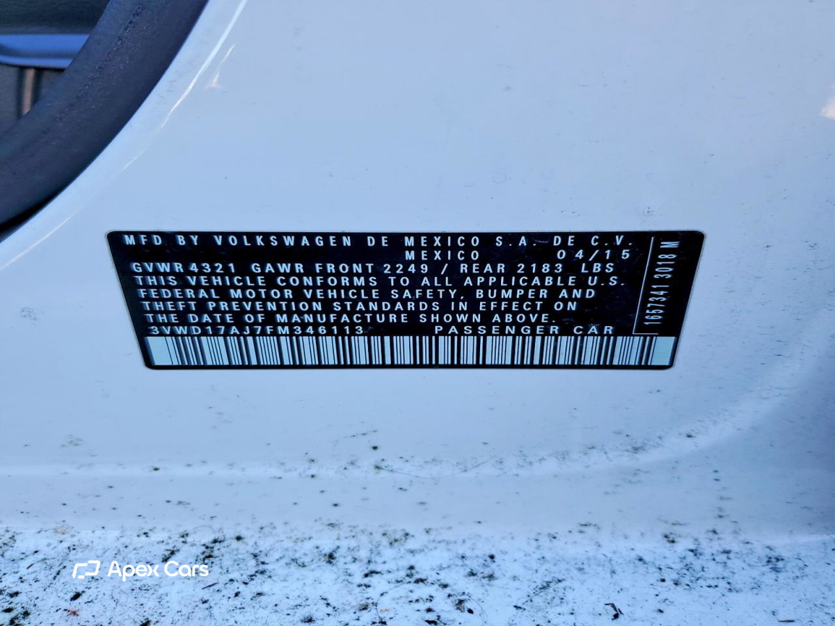 Volkswagen Jetta 2015