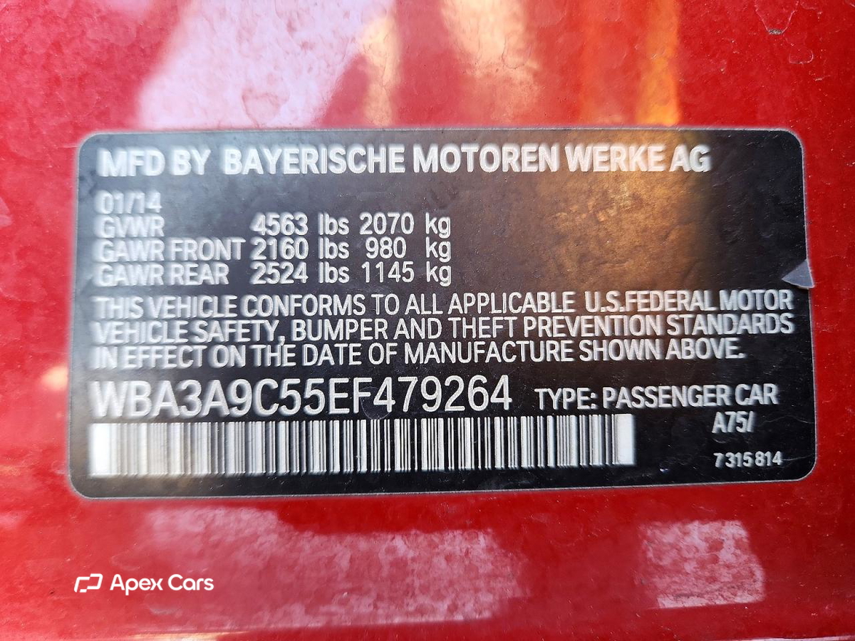 BMW Series 3 2014