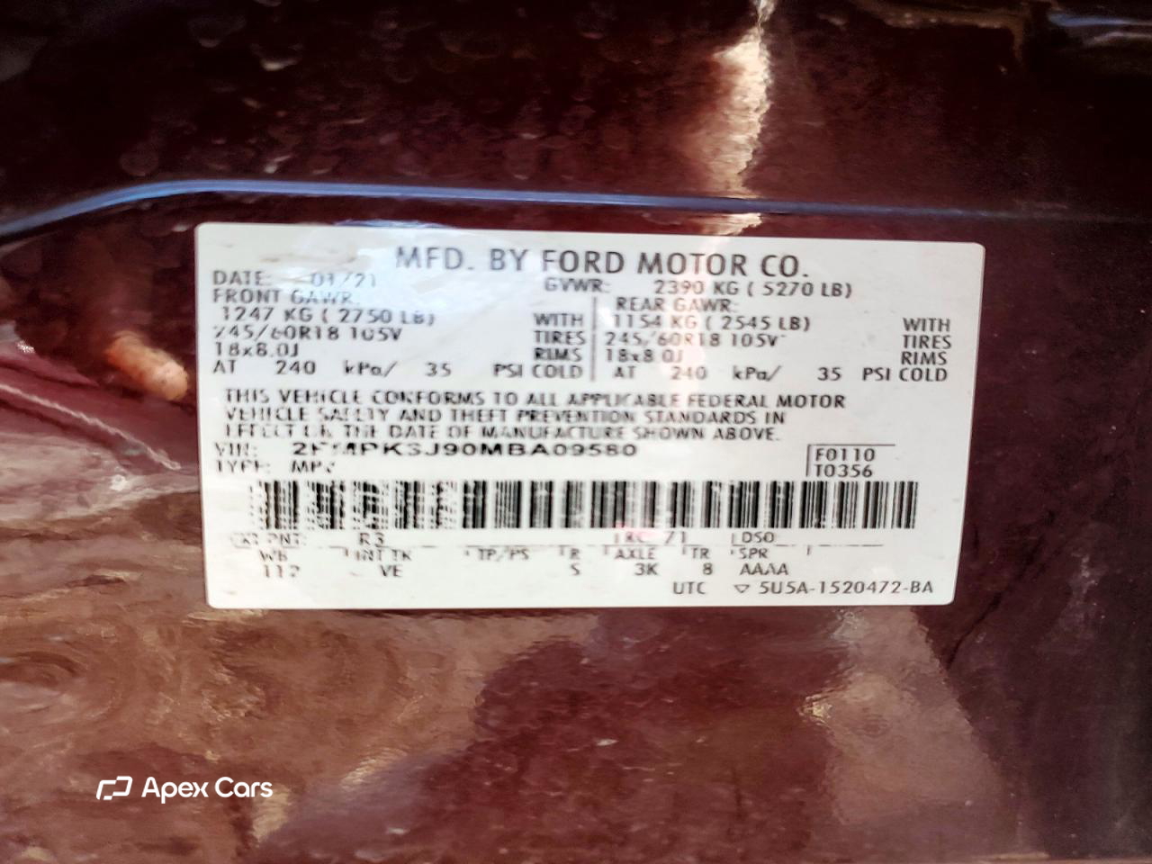 Ford Edge 2021