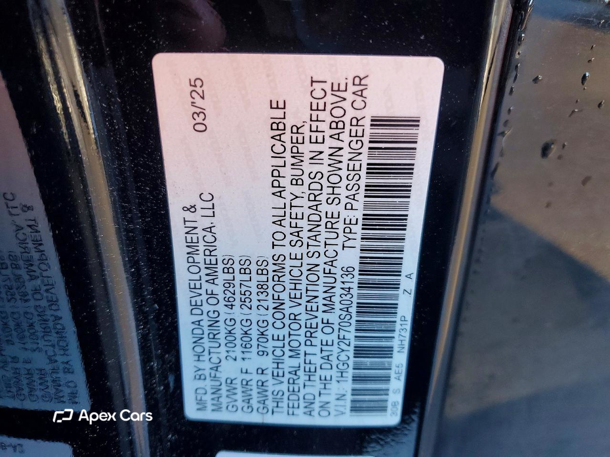 Honda Accord 2025