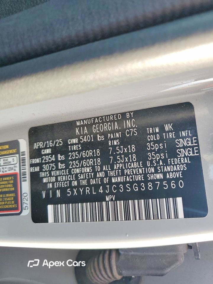 Kia Sorento 2025