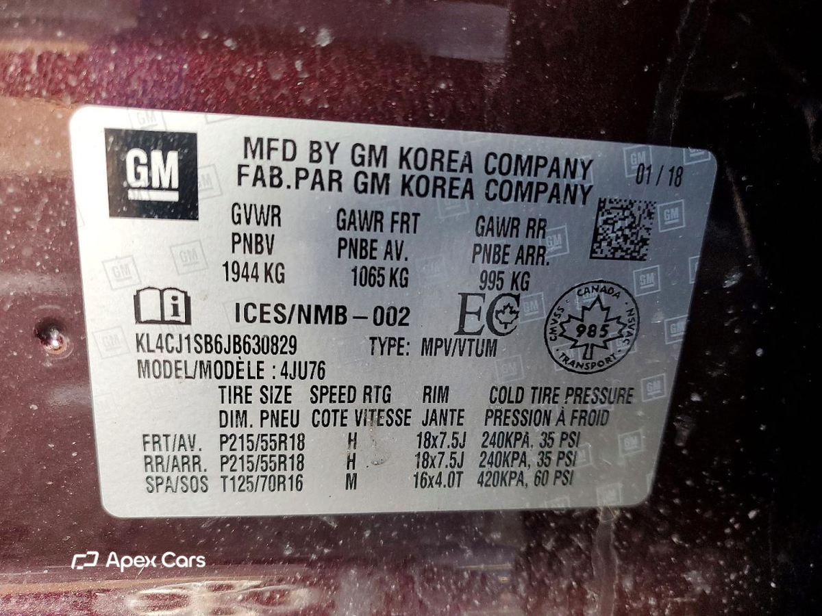 Buick Encore 2018