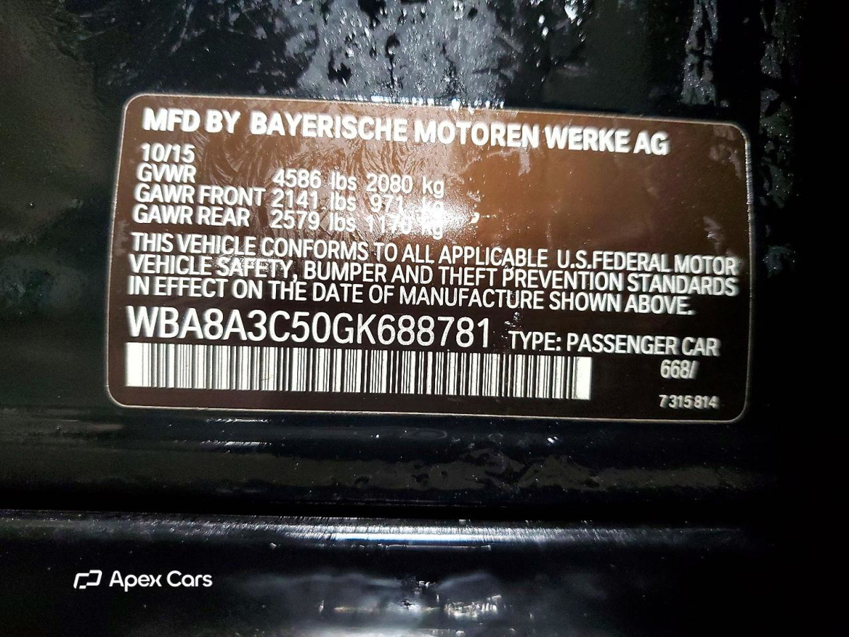 BMW Series 3 2016