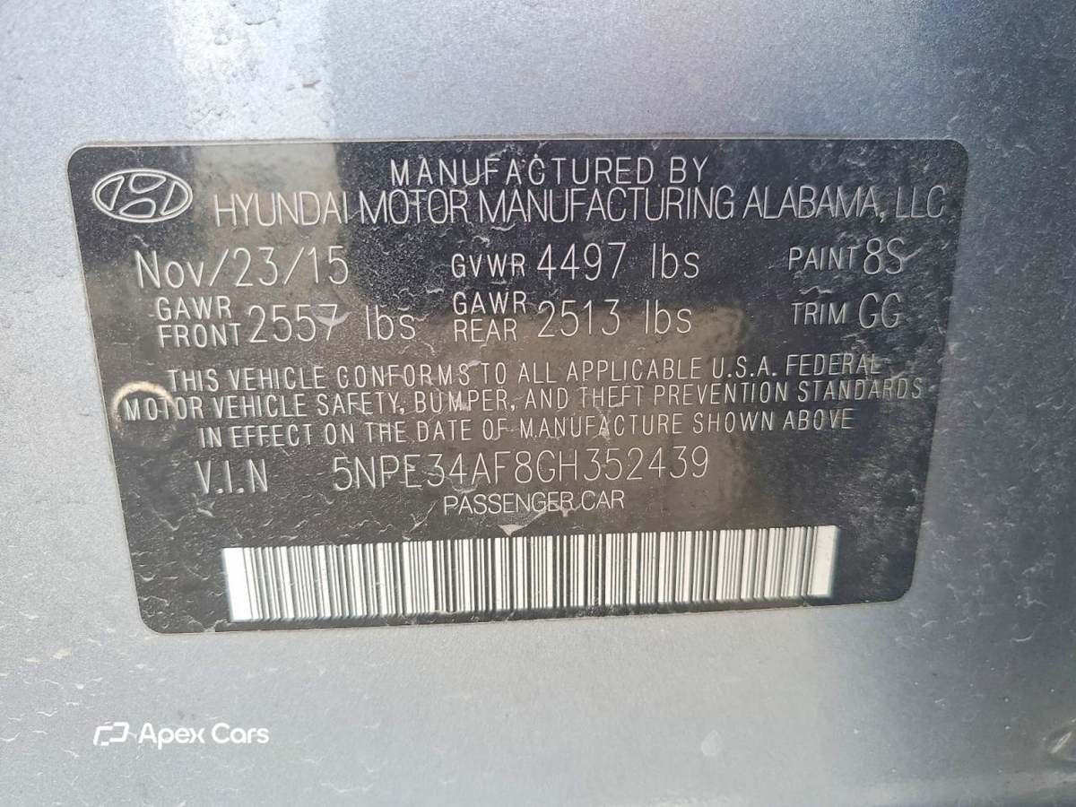 Hyundai Sonata 2016