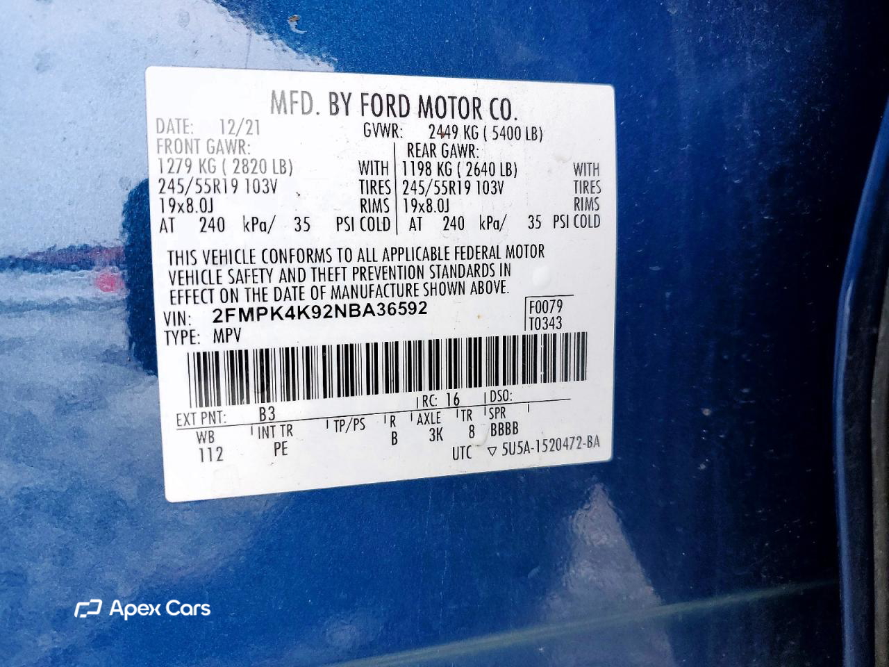 Ford Edge 2022