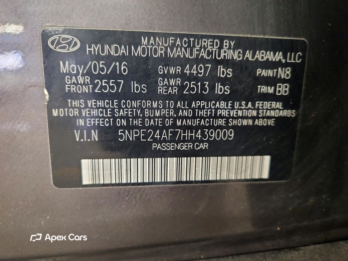 Hyundai Sonata 2017