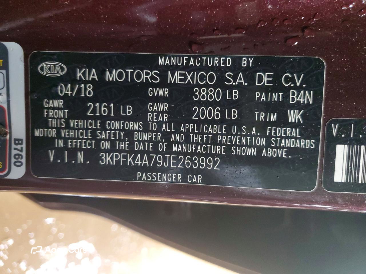 Kia Forte 2018