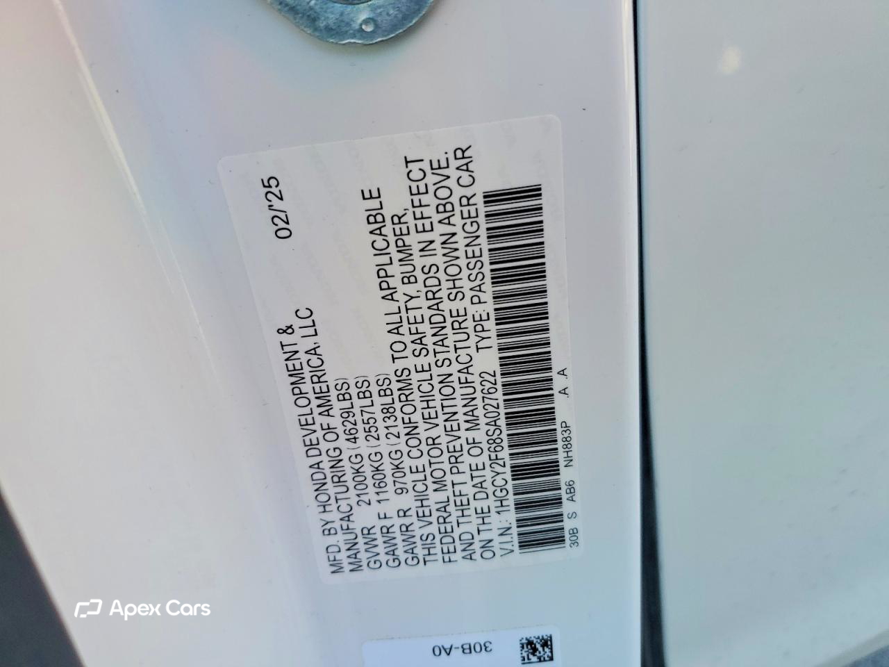 Honda Accord 2025