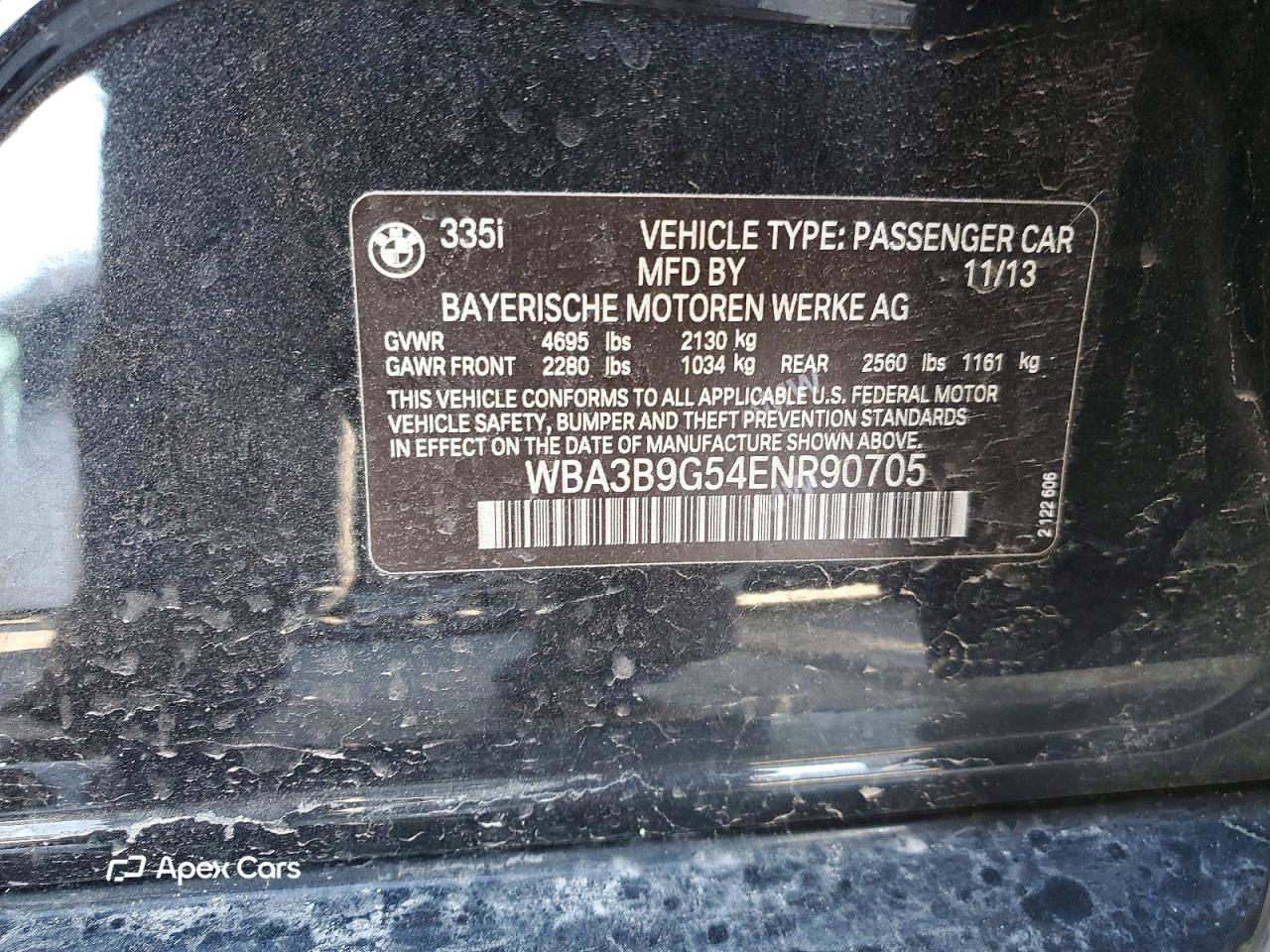 BMW Series 3 2014