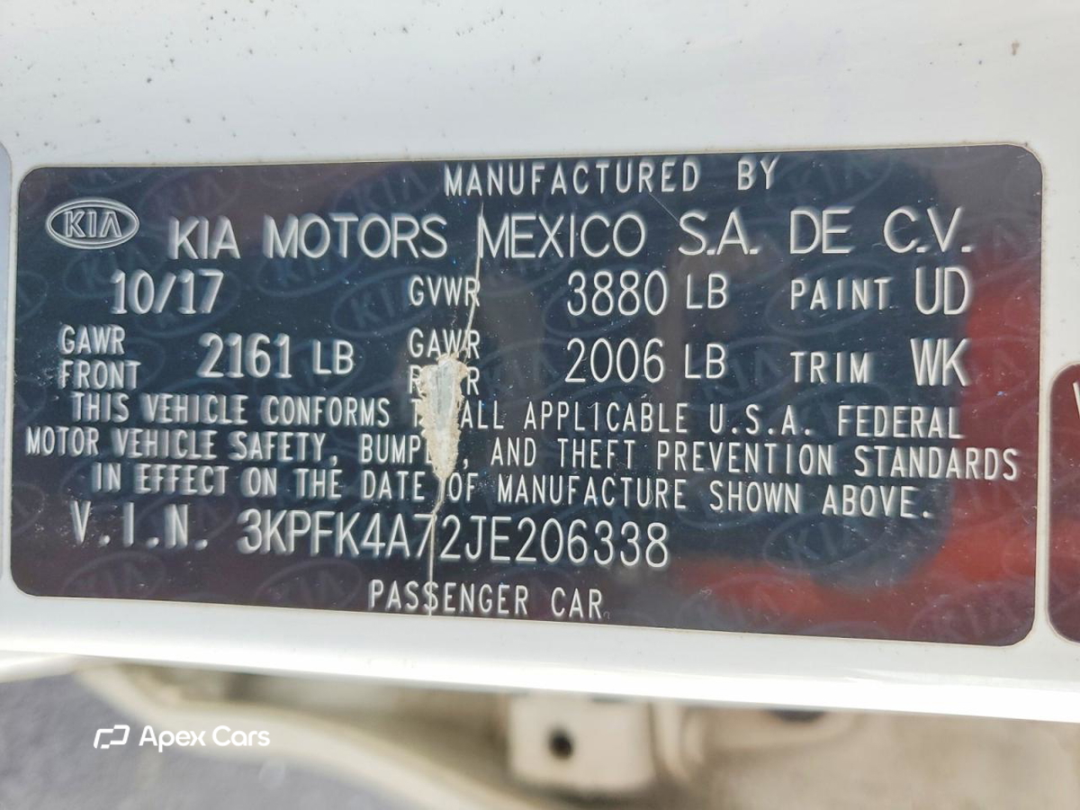 Kia Forte 2018