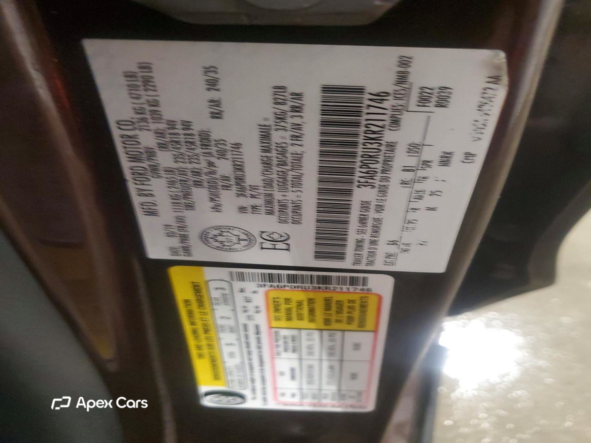 Ford Fusion 2019