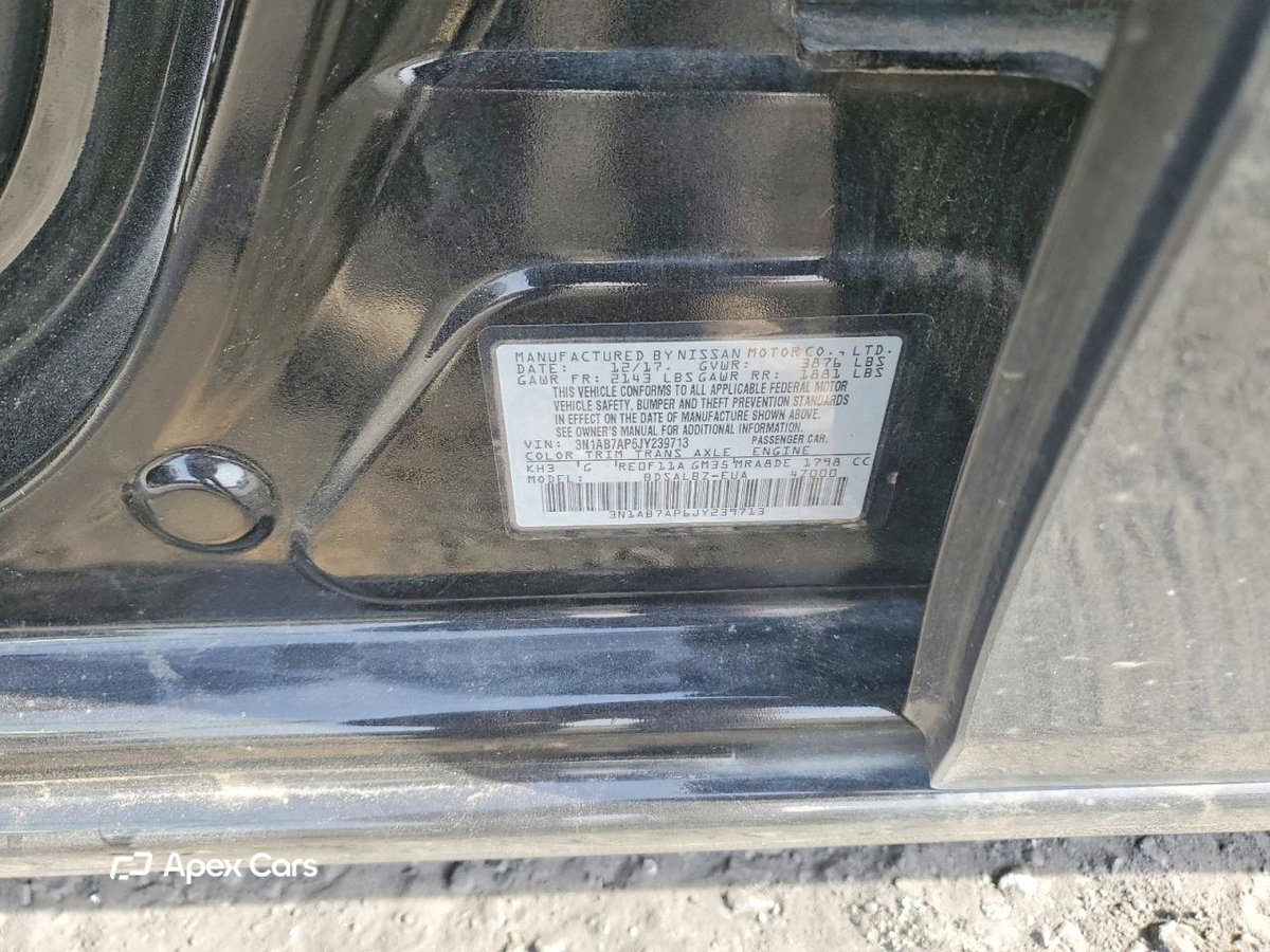 Nissan Sentra 2018