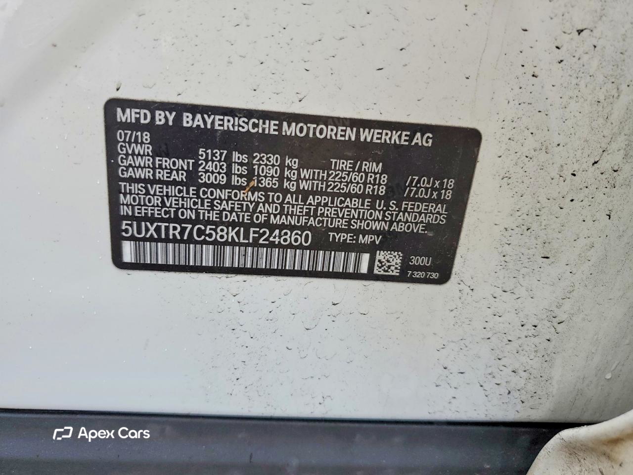 BMW X3 2019