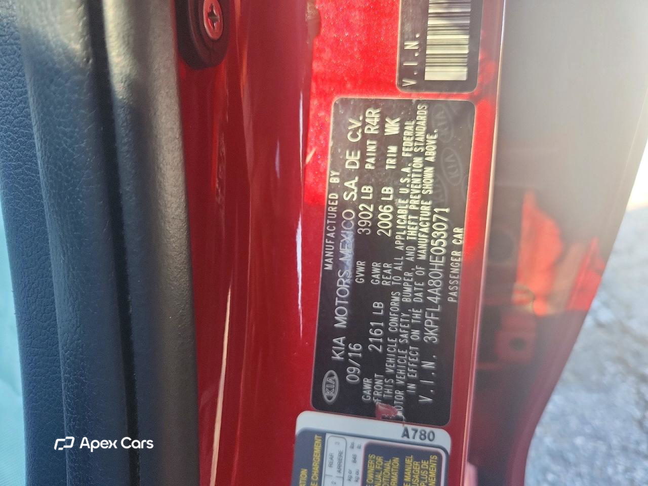 Kia Forte 2017