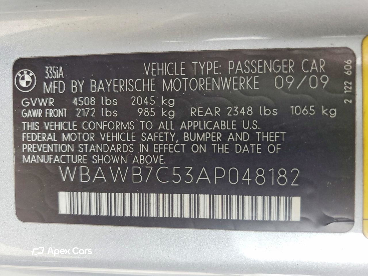 BMW Series 3 2010