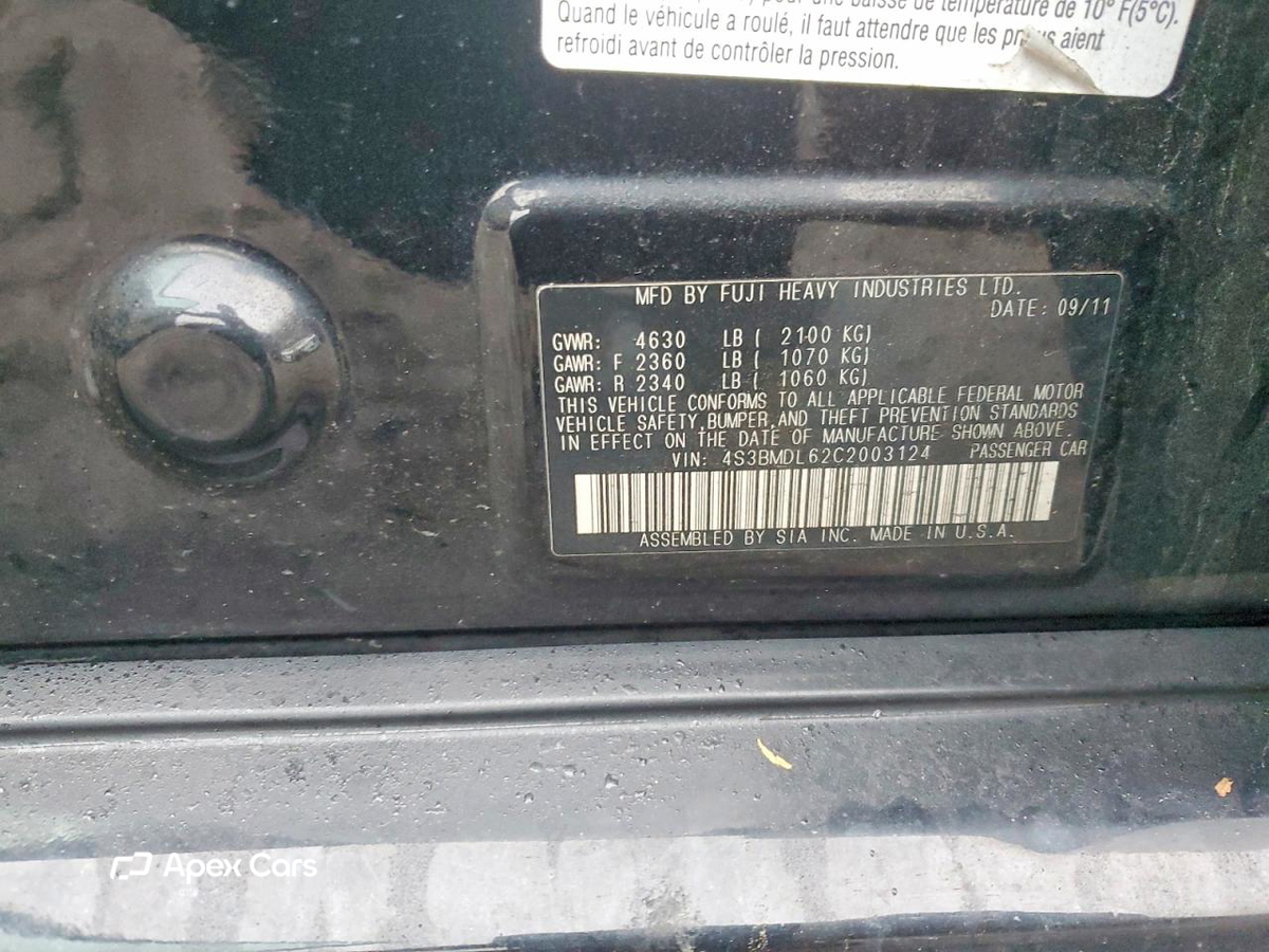 Subaru Legacy 2012