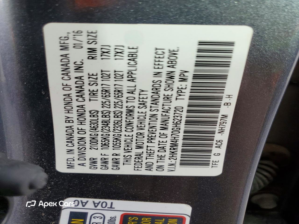 Honda CR-V 2016