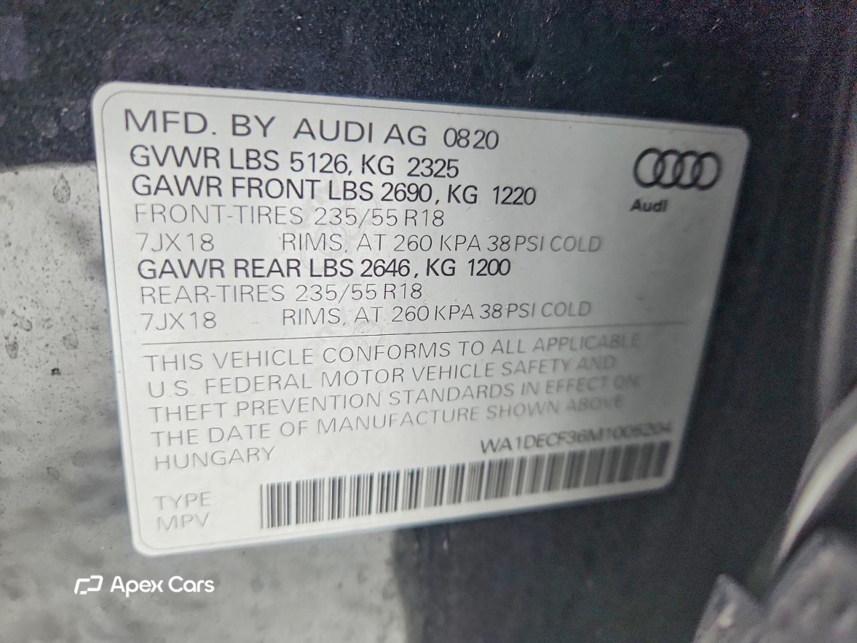 Audi Q3 2021