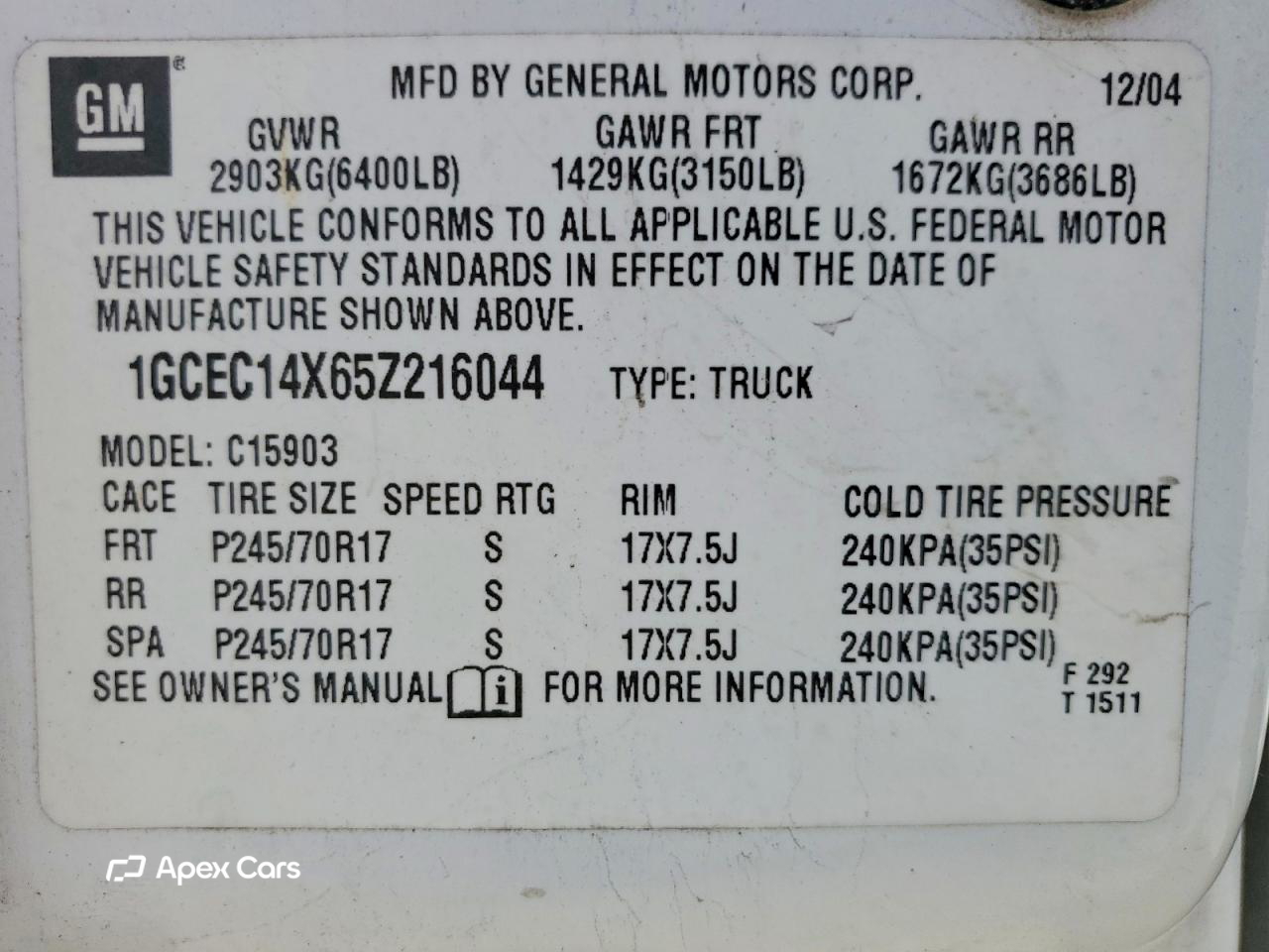 Chevrolet Silverado 2005