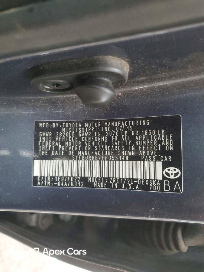 Toyota Corolla 2015
