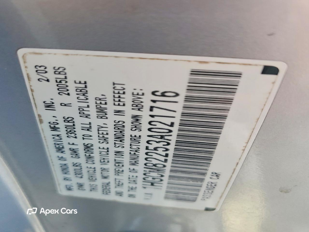 Honda Accord 2003
