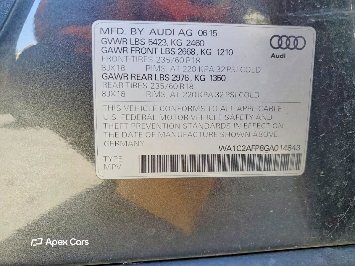 Audi Q5 2016