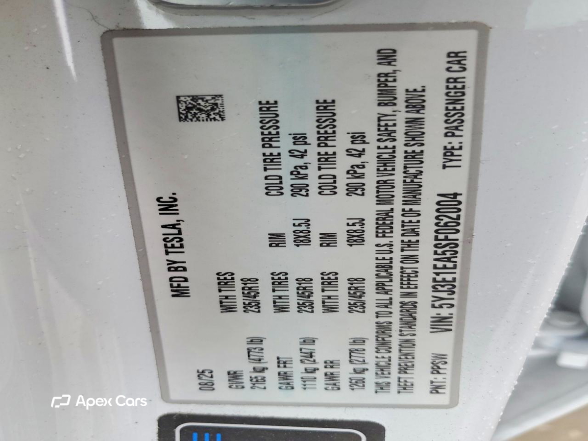 Tesla Model 3 2025